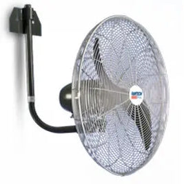 Commercial 129: Pedestal Fan 3 Speed Wall Mount