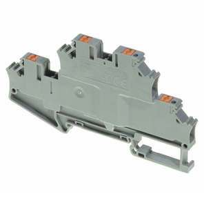 Phoenix Brand Phx: PTTBV 4 Terminal 4mm 1000V Push In Double-Level Grey