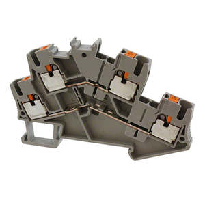 PTTBS 2.5 Terminal 2.5mm Double-Level Grey