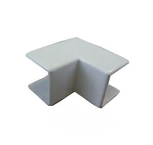 Conduit Cable Support Systems 4: AussieDuct Mini Trunking Internal Angle 16 x 10mm White