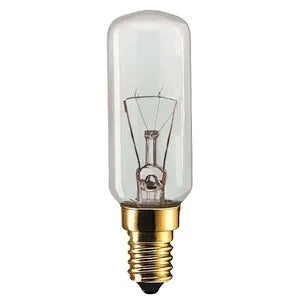 Incandescent 36: Lamp GLS T25L 40W SES E14 240V Clear Ch Rangehood (Twin Pk)