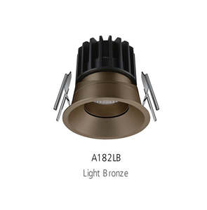 Titan Downlight Tilt 11W 3k 75mm CutOut Dim Light Bronze ICF