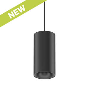 Cevon T23 Dark Art Pendant Spot 9W 3k 40Deg Black