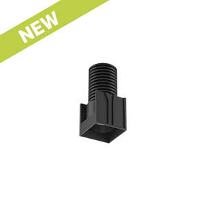 Led Interior 214: Cevon T2 Lotus Square HO 7W 27k 36Deg Black Anti-glare