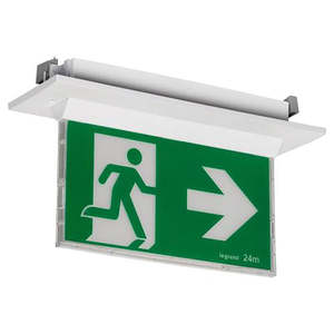 Luminaires 2: Flexo Edgelight 2-In-1 Recessed & Surface White LIFEPO4