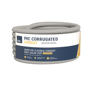 Flexible Conduit 20mm MD Grey 25m roll