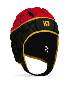 Headgear: Club - Ready to Ship - Red/Black/Gold