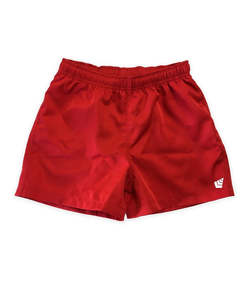 Men's Rugby Shorts Red