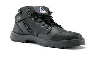 STEEL BLUE PARKES 312658 ZIP SIDED SAFETY BOOT, PAIR