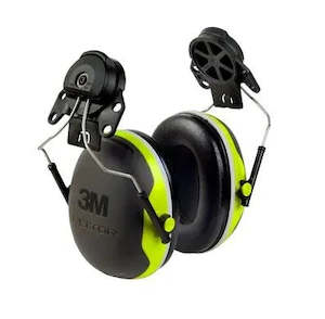 Hearing Protection: 3M PELTOR X SERIES HELMET ATTACH CLASS 5 EARMUFF