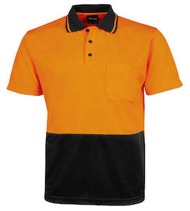 JB's Hi Vis Jacquard Non Cuff Polo 6HJNC