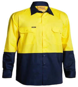 BISLEY HIVIS LIGHTWEIGHT L/S SHIRT