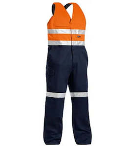 BISLEY HIVIZ TAPED 2 TONE OVERALLS