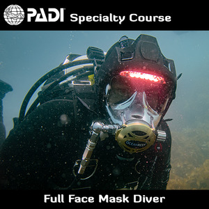 Speciality Courses: PADI Full Face Mask Diver Speciality