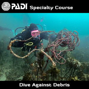Speciality Courses: PADI Dive Against Debris Diver Speciality