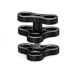 Divepro 1: DivePro Z02B 3-Hole Long Butterfly Clamp