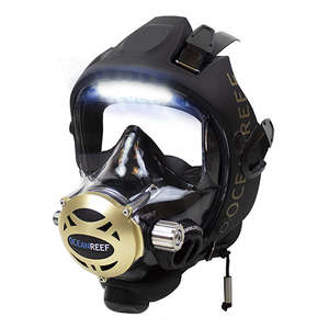 Full Face Masks: Ocean Reef Predator Extender Full Face Mask