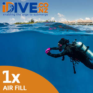 Air Nitrox Fill Cards: Auckland Scuba 1x Digital Air Fill Credit
