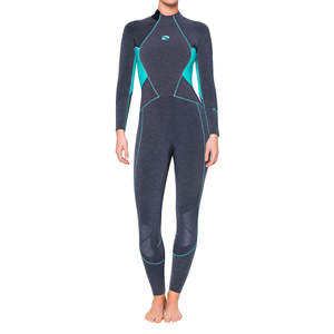 Ultrawarmth Technology: Bare 7mm Evoke Women's Full Suit Aqua