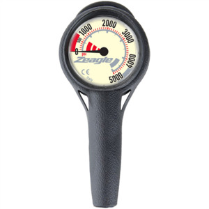 Zeagle Single Pressure Gauge
