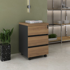 Products: Resende Chest Of 3 Drawers - Nogal/ Black, Security and convenience? Solved