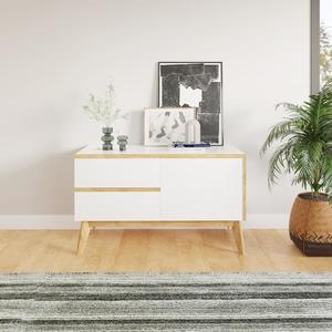 Michigan Sideboard White/oak, Modern? Solved