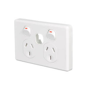 Lome Double Power Point Horizontal, Extra Switch, Versatile functionality? Solved
