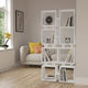 Uluborlu Bookcase No.1 - White, Wide area? Solved