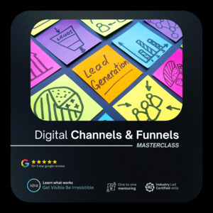 Products: Master Digital Channels & Sales Funnels Digital Marketing Course NZ - The Institute of Digital Marketing New Zealand IDNZ Agile Digital Marketing Google Search Marketing Social Media Marketing Digital Strategy Marketing infographic Design Ui design Facebo