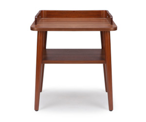 Bedroom 1: Carmichael Walnut Bedside table
