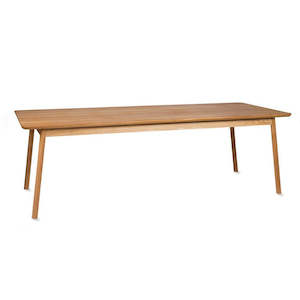 Tables: Radial Dining Table - Natural Oak