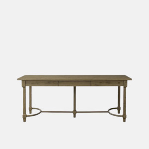 Trixie Oak Dining Table/Desk