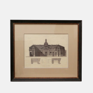 Wall Art 1: Architecture in Paris Print