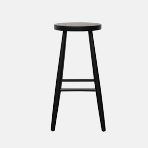 Vaasa Barstool - Black Oak