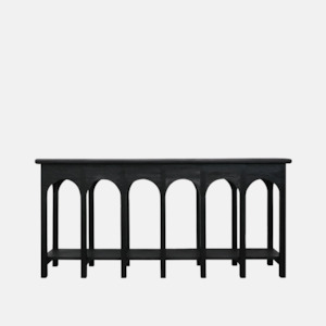 Sandberg Pine Console - Black