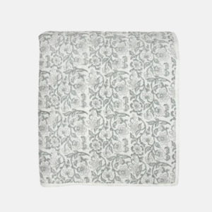 Athena Floral Eiderdown - Blue