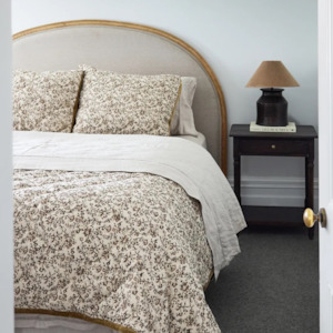 Bedding: Lilibeth Floral Quilt - Olive
