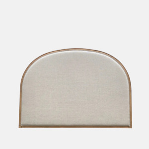 Bedheads: Luca Arch Bedhead - Linen