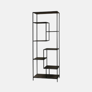 Brooklyn Staggered Iron Shelves