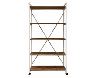 Pilo Industrial Narrow Shelves - White