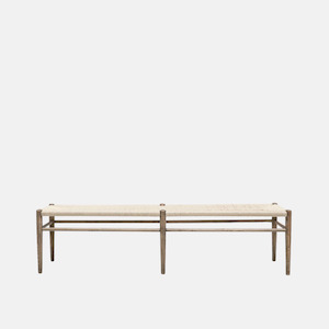 Benches: Jaffery Bench Seat - Natural