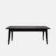 Vaasa Bench - Matte Black Oak