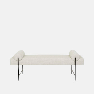 Benches: Axel Bench Seat - Coconut Speckle