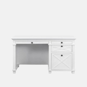 Desks: Sorrento Desk - White