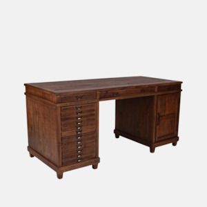 Pharmacy Reclaimed Fir Desk