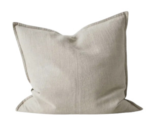 Como Linen Feather Filled Cushion - Linen