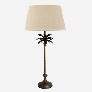 Lamps: Caribbean Lamp - Dark Brass Finish
