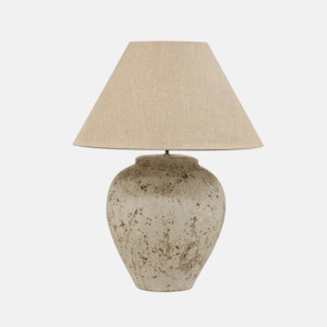 Lamps: Tuscan Stone Lamp - Large