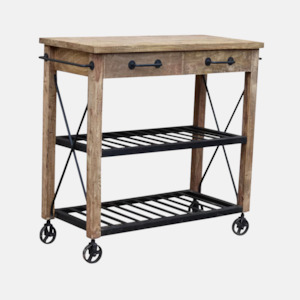 Kitchen Islands: Winton Kitchen Island - Wood