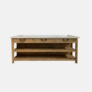 Lars Kitchen Island XL - Natural